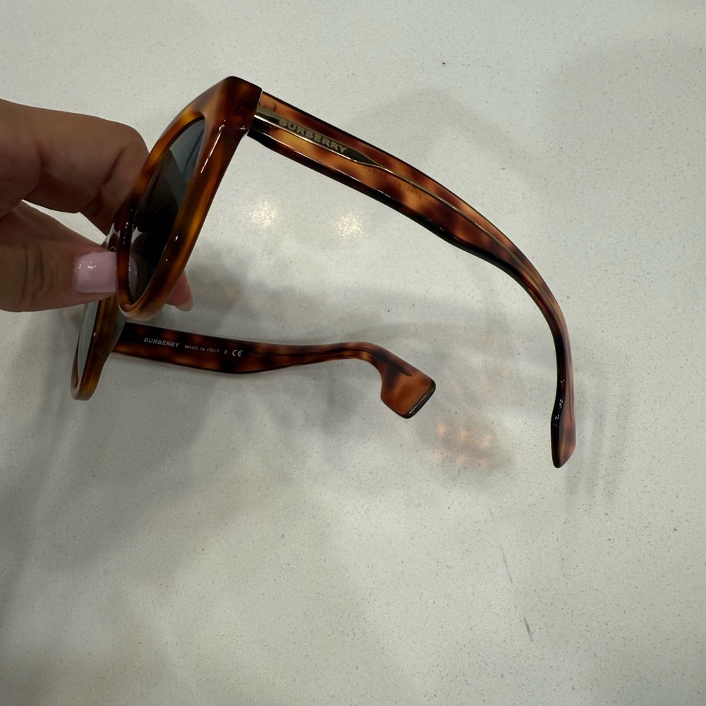 Burberry Women's Brown Tortoise Sunglasses - Picture 3 of 6